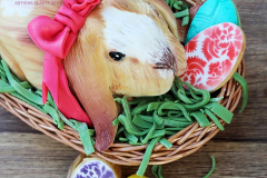 George's Fondant Art Cake Easter Bunny